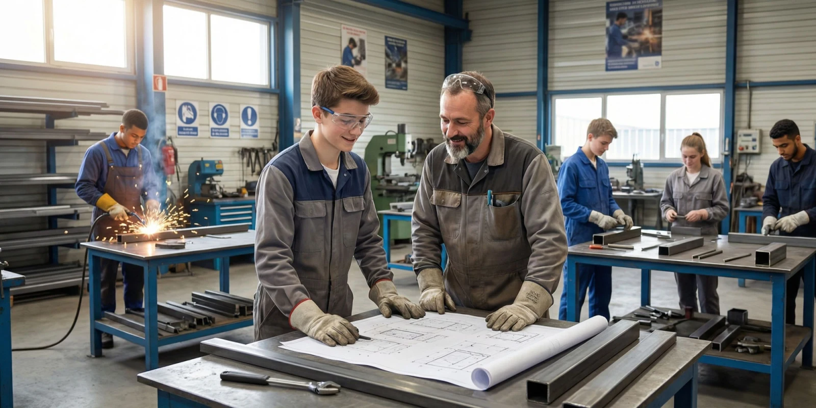 Job d'Été en Métallerie : Guide Complet pour les Élèves du Bac Pro OBM