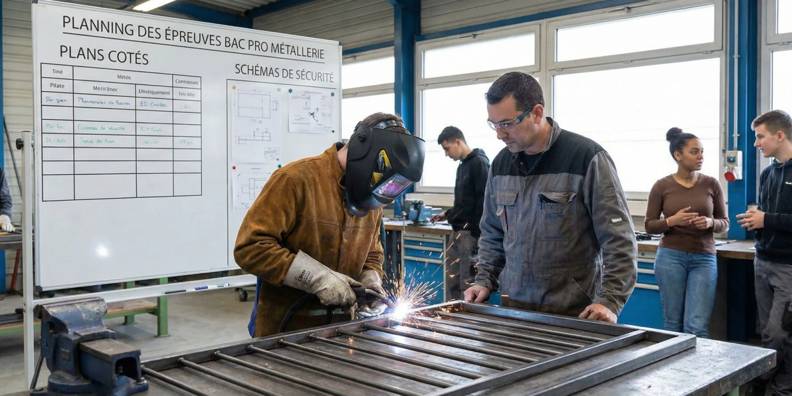 Examens Métallerie au Bac pro, comprendre les épreuves clés