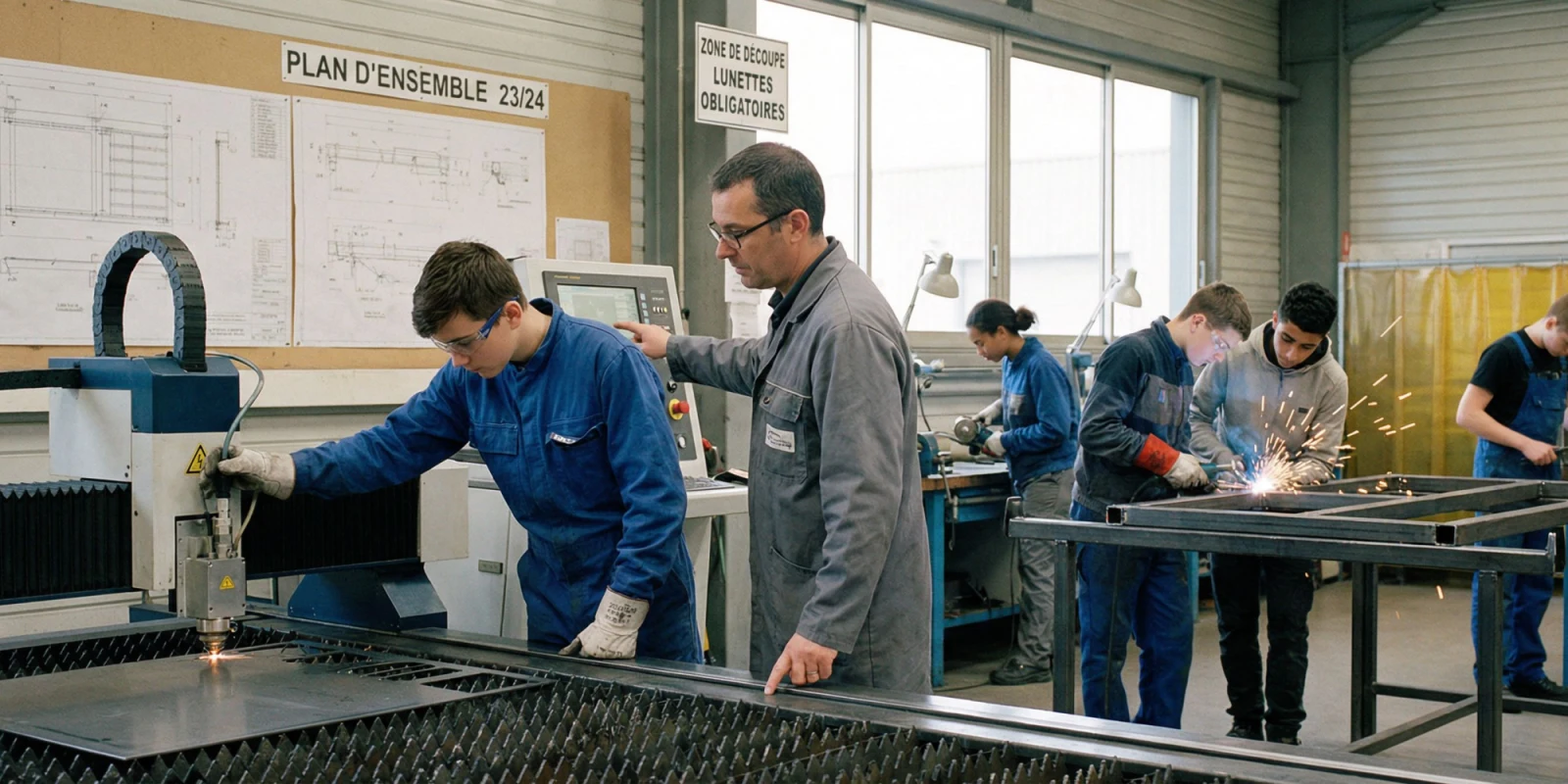Métallerie au lycée, est-ce une voie faite pour toi ? Métallerie au lycée, est-ce une voie faite pour toi ?